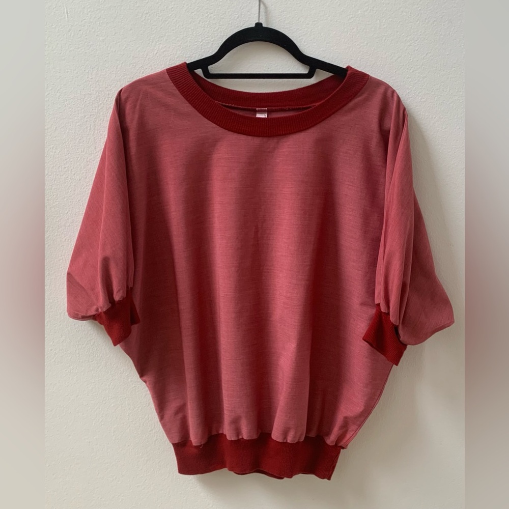 American Apparel One size fits all Red Top